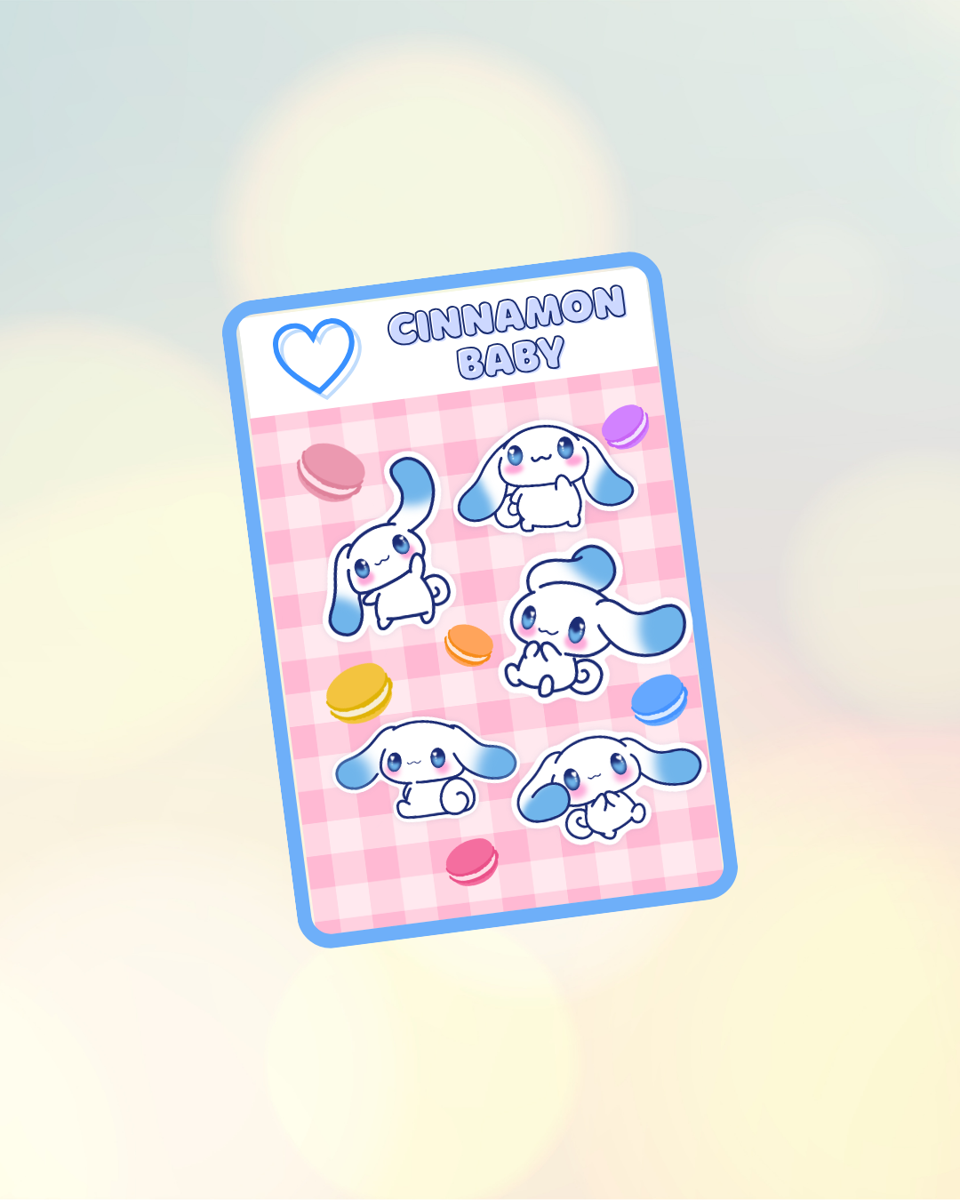 Cinnamon Baby Sticker Sheet