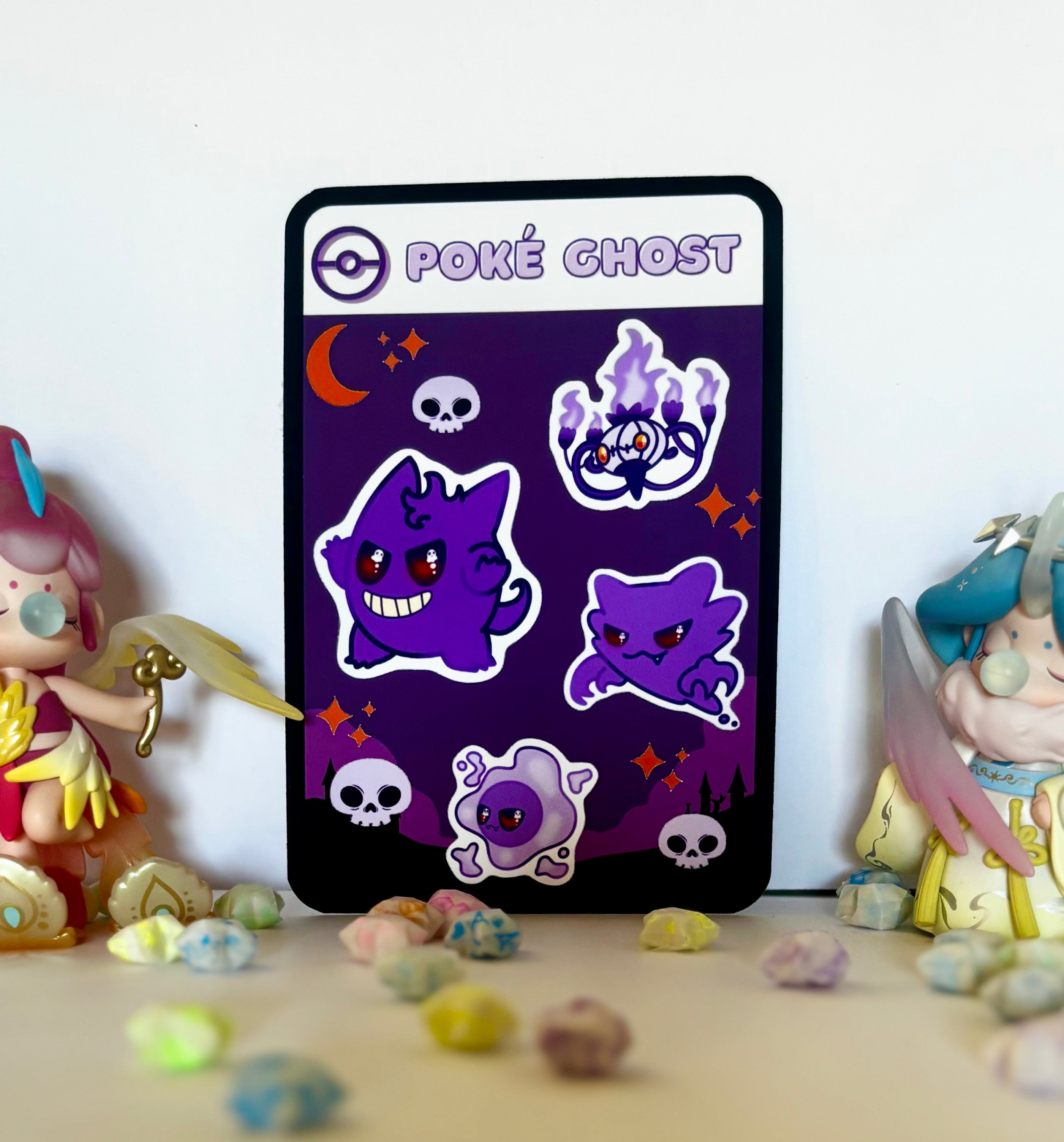 Poké Ghosts Sticker Sheet